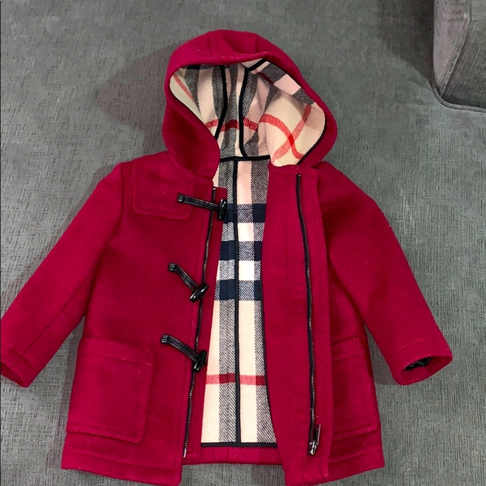 BURBERRY TODDLER PEA COAT